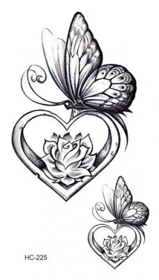 Heart and Butterfly