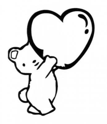 Teddy Bear & Heart