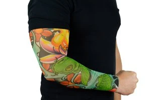 Tattoo sleeve Koi Fish