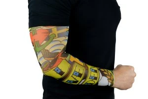 Tattoo sleeve I Love Sweden