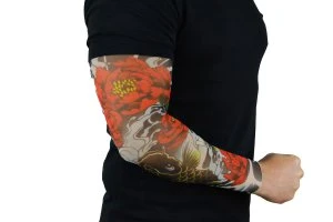 Tattoo sleeve Koi Fish & Flowers