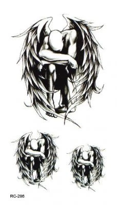 Angel of death @ Tattstore - Temporary tattoo