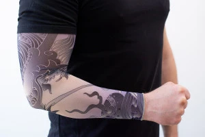 Tattoo Sleeve Gray Dragon