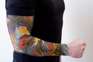 Tattoo Sleeve Flying Dragon