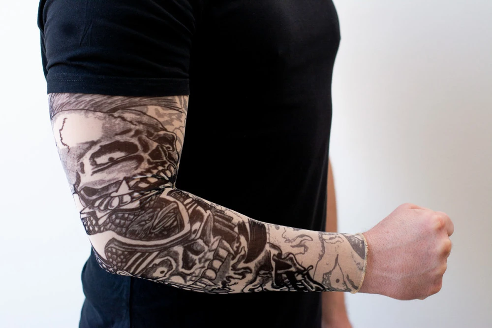Cloth Rags Blackwork tattoo sleeve Edge - Best Tattoo Ideas Gallery