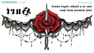 Rose with Sword Jewelry