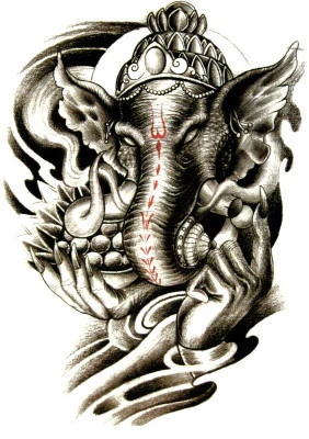 Powerful elephant