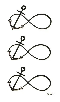 Infinity Symbol With Anchor