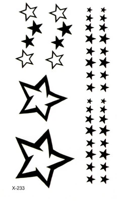 Stars for the face