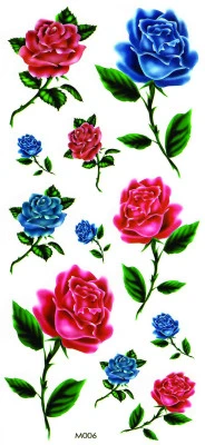 Blue & Pink Roses