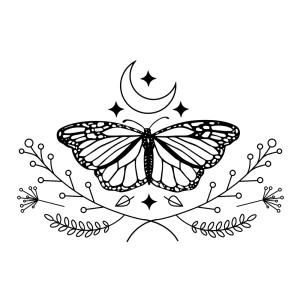 Moon Butterfly