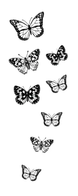 Cute Butterflies Taking Off