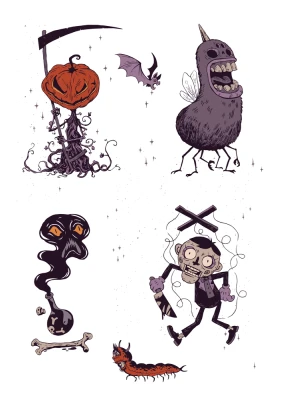 Halloween Creepy Creatures