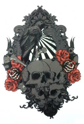 ROSE SKULLS