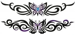 Tribal butterflies