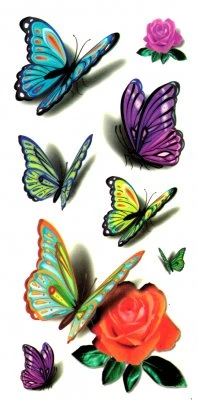 Large 3D butterflies